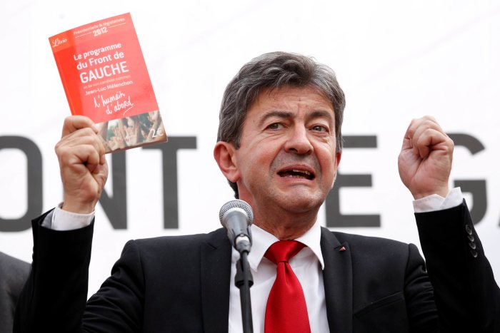 Jean-Luc Mélenchon, Parti de gauche co-president and Front de gauche leader